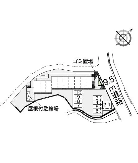 久留米市御井町 月極駐車場